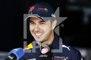 2022-07-07 - PEREZ Sergio (mex), Red Bull Racing RB18, portrait during the Formula 1 Rolex Grosser Preis Von Osterreich 2022, 2022 Austrian Grand Prix, 11th round of the 2022 FIA Formula One World Championship from July 8 to 10, 2022 on the Red Bull Ring, in Spielberg, Austria - F1 - AUSTRIAN GRAND PRIX 2022 - FORMULA 1 - MOTORS