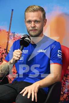 2022-07-07 - MAGNUSSEN Kevin (den), Haas F1 Team VF-22 Ferrari, portrait press conference during the Formula 1 Rolex Grosser Preis Von Osterreich 2022, 2022 Austrian Grand Prix, 11th round of the 2022 FIA Formula One World Championship from July 8 to 10, 2022 on the Red Bull Ring, in Spielberg, Austria - F1 - AUSTRIAN GRAND PRIX 2022 - FORMULA 1 - MOTORS