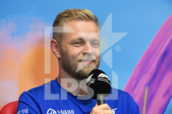 2022-07-07 - MAGNUSSEN Kevin (den), Haas F1 Team VF-22 Ferrari, portrait press conference during the Formula 1 Rolex Grosser Preis Von Osterreich 2022, 2022 Austrian Grand Prix, 11th round of the 2022 FIA Formula One World Championship from July 8 to 10, 2022 on the Red Bull Ring, in Spielberg, Austria - F1 - AUSTRIAN GRAND PRIX 2022 - FORMULA 1 - MOTORS