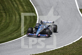 2022-07-08 - 14 ALONSO Fernando (spa), Alpine F1 Team A522, action during the Formula 1 Rolex Grosser Preis Von Osterreich 2022, 2022 Austrian Grand Prix, 11th round of the 2022 FIA Formula One World Championship from July 8 to 10, 2022 on the Red Bull Ring, in Spielberg, Austria - F1 - AUSTRIAN GRAND PRIX 2022 - FORMULA 1 - MOTORS