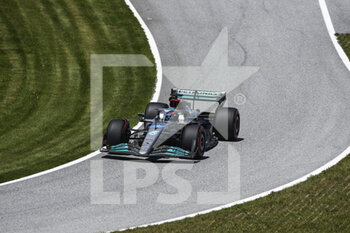 2022-07-08 - 63 RUSSELL George (gbr), Mercedes AMG F1 Team W13, action during the Formula 1 Rolex Grosser Preis Von Osterreich 2022, 2022 Austrian Grand Prix, 11th round of the 2022 FIA Formula One World Championship from July 8 to 10, 2022 on the Red Bull Ring, in Spielberg, Austria - F1 - AUSTRIAN GRAND PRIX 2022 - FORMULA 1 - MOTORS