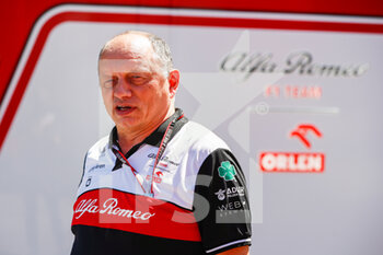2022-07-08 - VASSEUR Frederic (fra), Team Principal of Alfa Romeo F1 Team ORLEN, portrait during the Formula 1 Rolex Grosser Preis Von Osterreich 2022, 2022 Austrian Grand Prix, 11th round of the 2022 FIA Formula One World Championship from July 8 to 10, 2022 on the Red Bull Ring, in Spielberg, Austria - F1 - AUSTRIAN GRAND PRIX 2022 - FORMULA 1 - MOTORS