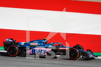 2022-07-08 - 31 OCON Esteban (fra), Alpine F1 Team A522, action during the Formula 1 Rolex Grosser Preis Von Osterreich 2022, 2022 Austrian Grand Prix, 11th round of the 2022 FIA Formula One World Championship from July 8 to 10, 2022 on the Red Bull Ring, in Spielberg, Austria - F1 - AUSTRIAN GRAND PRIX 2022 - FORMULA 1 - MOTORS