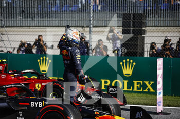 2022-07-08 - VERSTAPPEN Max (ned), Red Bull Racing RB18, portrait pole position during the Formula 1 Rolex Grosser Preis Von Osterreich 2022, 2022 Austrian Grand Prix, 11th round of the 2022 FIA Formula One World Championship from July 8 to 10, 2022 on the Red Bull Ring, in Spielberg, Austria - F1 - AUSTRIAN GRAND PRIX 2022 - FORMULA 1 - MOTORS
