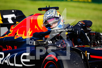 2022-07-08 - VERSTAPPEN Max (ned), Red Bull Racing RB18, portrait during the Formula 1 Rolex Grosser Preis Von Osterreich 2022, 2022 Austrian Grand Prix, 11th round of the 2022 FIA Formula One World Championship from July 8 to 10, 2022 on the Red Bull Ring, in Spielberg, Austria - F1 - AUSTRIAN GRAND PRIX 2022 - FORMULA 1 - MOTORS
