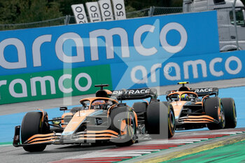 2022-07-10 - 
Daniel Ricciardo (AUS), McLaren F1 Team, Lando Norris (GBR), McLaren F1 Team - 2022 AUSTRIAN GRAND PRIX - RACE - FORMULA 1 - MOTORS