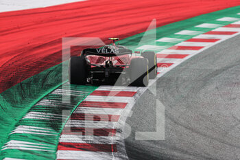 2022-07-10 - Carlos Sainz (SPA) Ferrari F1-75 - 2022 AUSTRIAN GRAND PRIX - RACE - FORMULA 1 - MOTORS
