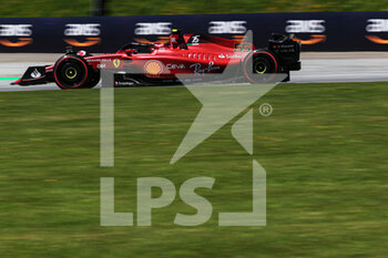 2022-07-08 - Carlos Sainz (SPA) Ferrari F1-75 - 2022 AUSTRIAN GRAND PRIX - QUALIFYING - FORMULA 1 - MOTORS