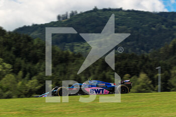 2022-07-08 - Esteban Ocon(FRA) Alpine A522 - 2022 AUSTRIAN GRAND PRIX - QUALIFYING - FORMULA 1 - MOTORS