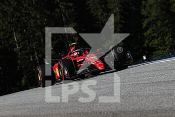 2022-07-08 -  Carlos Sainz (SPA) Ferrari F1-75 - 2022 AUSTRIAN GRAND PRIX - QUALIFYING - FORMULA 1 - MOTORS