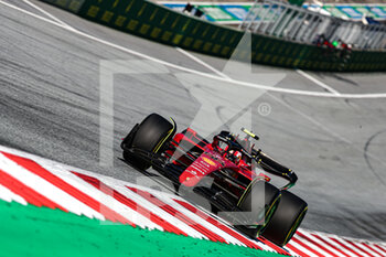 2022-07-09 - Carlos Sainz (SPA) Ferrari F1-75 - 2022 AUSTRIAN GRAND PRIX - SPRINT RACE - FORMULA 1 - MOTORS