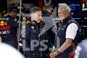 2022-07-09 - HORNER Christian (gbr), Team Principal of Red Bull Racing, MARKO Helmut (aut), Drivers’ Manager of Red Bull Racing, portrait during the Formula 1 Rolex Grosser Preis Von Osterreich 2022, 2022 Austrian Grand Prix, 11th round of the 2022 FIA Formula One World Championship from July 8 to 10, 2022 on the Red Bull Ring, in Spielberg, Austria - F1 - AUSTRIAN GRAND PRIX 2022 - FORMULA 1 - MOTORS