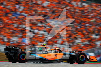 2022-07-09 - 04 NORRIS Lando (gbr), McLaren F1 Team MCL36, action during the Formula 1 Rolex Grosser Preis Von Osterreich 2022, 2022 Austrian Grand Prix, 11th round of the 2022 FIA Formula One World Championship from July 8 to 10, 2022 on the Red Bull Ring, in Spielberg, Austria - F1 - AUSTRIAN GRAND PRIX 2022 - FORMULA 1 - MOTORS