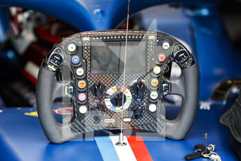 2022-07-09 - Alpine F1 Team A522, mechanical detail steering wheel, volant, during the Formula 1 Rolex Grosser Preis Von Osterreich 2022, 2022 Austrian Grand Prix, 11th round of the 2022 FIA Formula One World Championship from July 8 to 10, 2022 on the Red Bull Ring, in Spielberg, Austria - F1 - AUSTRIAN GRAND PRIX 2022 - FORMULA 1 - MOTORS