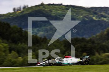 2022-07-09 - 44 HAMILTON Lewis (gbr), Mercedes AMG F1 Team W13, action during the Formula 1 Rolex Grosser Preis Von Osterreich 2022, 2022 Austrian Grand Prix, 11th round of the 2022 FIA Formula One World Championship from July 8 to 10, 2022 on the Red Bull Ring, in Spielberg, Austria - F1 - AUSTRIAN GRAND PRIX 2022 - FORMULA 1 - MOTORS