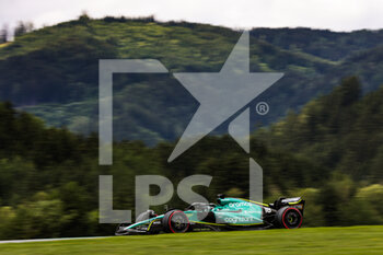 2022-07-09 - 18 STROLL Lance (can), Aston Martin F1 Team AMR22, action during the Formula 1 Rolex Grosser Preis Von Osterreich 2022, 2022 Austrian Grand Prix, 11th round of the 2022 FIA Formula One World Championship from July 8 to 10, 2022 on the Red Bull Ring, in Spielberg, Austria - F1 - AUSTRIAN GRAND PRIX 2022 - FORMULA 1 - MOTORS