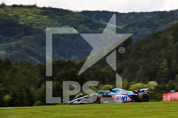 2022-07-09 - 31 OCON Esteban (fra), Alpine F1 Team A522, action during the Formula 1 Rolex Grosser Preis Von Osterreich 2022, 2022 Austrian Grand Prix, 11th round of the 2022 FIA Formula One World Championship from July 8 to 10, 2022 on the Red Bull Ring, in Spielberg, Austria - F1 - AUSTRIAN GRAND PRIX 2022 - FORMULA 1 - MOTORS