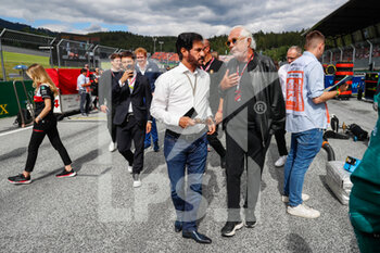 2022-07-09 - starting grid, grille de depart, BRIATORE Flavio, BEN SULAYEM Mohammed (uae), President of the FIA, portrait during the Formula 1 Rolex Grosser Preis Von Osterreich 2022, 2022 Austrian Grand Prix, 11th round of the 2022 FIA Formula One World Championship from July 8 to 10, 2022 on the Red Bull Ring, in Spielberg, Austria - F1 - AUSTRIAN GRAND PRIX 2022 - FORMULA 1 - MOTORS