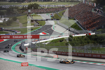 2022-07-09 - 04 NORRIS Lando (gbr), McLaren F1 Team MCL36, action 03 RICCIARDO Daniel (aus), McLaren F1 Team MCL36, action during the Formula 1 Rolex Grosser Preis Von Osterreich 2022, 2022 Austrian Grand Prix, 11th round of the 2022 FIA Formula One World Championship from July 8 to 10, 2022 on the Red Bull Ring, in Spielberg, Austria - F1 - AUSTRIAN GRAND PRIX 2022 - FORMULA 1 - MOTORS