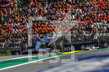 2022-07-09 - 31 OCON Esteban (fra), Alpine F1 Team A522, action during the Formula 1 Rolex Grosser Preis Von Osterreich 2022, 2022 Austrian Grand Prix, 11th round of the 2022 FIA Formula One World Championship from July 8 to 10, 2022 on the Red Bull Ring, in Spielberg, Austria - F1 - AUSTRIAN GRAND PRIX 2022 - FORMULA 1 - MOTORS