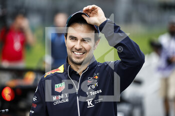 2022-07-10 - PEREZ Sergio (mex), Red Bull Racing RB18, portrait during the Formula 1 Rolex Grosser Preis Von Osterreich 2022, 2022 Austrian Grand Prix, 11th round of the 2022 FIA Formula One World Championship from July 8 to 10, 2022 on the Red Bull Ring, in Spielberg, Austria - F1 - AUSTRIAN GRAND PRIX 2022 - RACE - FORMULA 1 - MOTORS