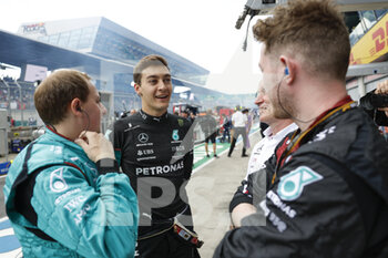 2022-07-10 - RUSSELL George (gbr), Mercedes AMG F1 Team W13, portrait during the Formula 1 Rolex Grosser Preis Von Osterreich 2022, 2022 Austrian Grand Prix, 11th round of the 2022 FIA Formula One World Championship from July 8 to 10, 2022 on the Red Bull Ring, in Spielberg, Austria - F1 - AUSTRIAN GRAND PRIX 2022 - RACE - FORMULA 1 - MOTORS