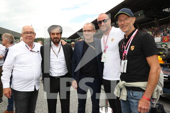 2022-07-10 - BEN SULAYEM Mohammed (uae), President of the FIA, portrait DOMENICALI Stefano (ita), Chairman and CEO Formula One Group FOG, portrait during the Formula 1 Rolex Grosser Preis Von Osterreich 2022, 2022 Austrian Grand Prix, 11th round of the 2022 FIA Formula One World Championship from July 8 to 10, 2022 on the Red Bull Ring, in Spielberg, Austria - F1 - AUSTRIAN GRAND PRIX 2022 - RACE - FORMULA 1 - MOTORS