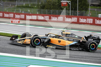 2022-07-10 - 04 NORRIS Lando (gbr), McLaren F1 Team MCL36, action during the Formula 1 Rolex Grosser Preis Von Osterreich 2022, 2022 Austrian Grand Prix, 11th round of the 2022 FIA Formula One World Championship from July 8 to 10, 2022 on the Red Bull Ring, in Spielberg, Austria - F1 - AUSTRIAN GRAND PRIX 2022 - RACE - FORMULA 1 - MOTORS