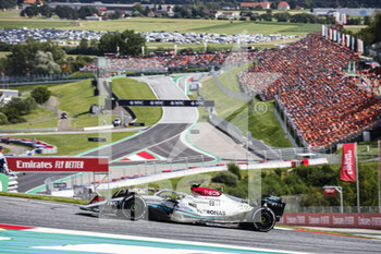 2022-07-10 - 44 HAMILTON Lewis (gbr), Mercedes AMG F1 Team W13, action during the Formula 1 Rolex Grosser Preis Von Osterreich 2022, 2022 Austrian Grand Prix, 11th round of the 2022 FIA Formula One World Championship from July 8 to 10, 2022 on the Red Bull Ring, in Spielberg, Austria - F1 - AUSTRIAN GRAND PRIX 2022 - RACE - FORMULA 1 - MOTORS