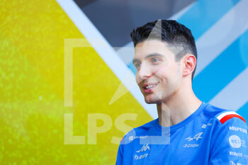 2022-07-20 - OCON Esteban (fra), Alpine F1 Team A522, portrait during the Formula 1 Lenovo Grand Prix de France, French Grand Prix 2022, 12th round of the 2022 FIA Formula One World Championship from July 22 to 24, 2022 on the Circuit Paul Ricard, in Le Castellet, France - F1 - FRENCH GRAND PRIX 2022 - FORMULA 1 - MOTORS