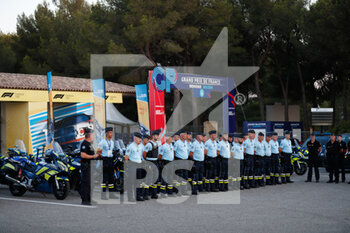 2022-07-21 - Police, gendarmerie during the Formula 1 Lenovo Grand Prix de France, French Grand Prix 2022, 12th round of the 2022 FIA Formula One World Championship from July 22 to 24, 2022 on the Circuit Paul Ricard, in Le Castellet, France - F1 - FRENCH GRAND PRIX 2022 - FORMULA 1 - MOTORS