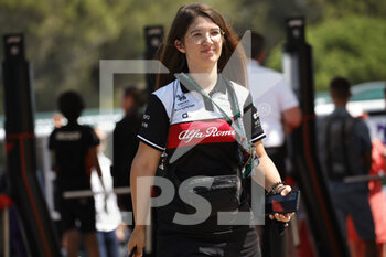 2022-07-22 - Saskia Lüthi, portrait during the Formula 1 Lenovo Grand Prix de France, French Grand Prix 2022, 12th round of the 2022 FIA Formula One World Championship from July 22 to 24, 2022 on the Circuit Paul Ricard, in Le Castellet, France - F1 - FRENCH GRAND PRIX 2022 - FORMULA 1 - MOTORS