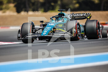 2022-07-22 - 18 STROLL Lance (can), Aston Martin F1 Team AMR22, action during the Formula 1 Lenovo Grand Prix de France, French Grand Prix 2022, 12th round of the 2022 FIA Formula One World Championship from July 22 to 24, 2022 on the Circuit Paul Ricard, in Le Castellet, France - F1 - FRENCH GRAND PRIX 2022 - FORMULA 1 - MOTORS