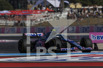 2022-07-22 - OCON Esteban (fra), Alpine F1 Team A522, portrait£during the Formula 1 Lenovo Grand Prix de France, French Grand Prix 2022, 12th round of the 2022 FIA Formula One World Championship from July 22 to 24, 2022 on the Circuit Paul Ricard, in Le Castellet, France - F1 - FRENCH GRAND PRIX 2022 - FORMULA 1 - MOTORS