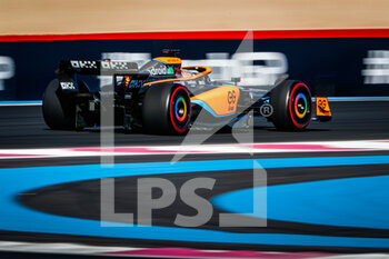 2022-07-22 - 03 RICCIARDO Daniel (aus), McLaren F1 Team MCL36, action during the Formula 1 Lenovo Grand Prix de France, French Grand Prix 2022, 12th round of the 2022 FIA Formula One World Championship from July 22 to 24, 2022 on the Circuit Paul Ricard, in Le Castellet, France - F1 - FRENCH GRAND PRIX 2022 - FORMULA 1 - MOTORS