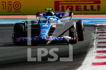 2022-07-22 - 31 OCON Esteban (fra), Alpine F1 Team A522, action during the Formula 1 Lenovo Grand Prix de France, French Grand Prix 2022, 12th round of the 2022 FIA Formula One World Championship from July 22 to 24, 2022 on the Circuit Paul Ricard, in Le Castellet, France - F1 - FRENCH GRAND PRIX 2022 - FORMULA 1 - MOTORS