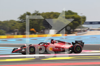 2022-07-22 - jul 22 2022 Le Castellet, France - F1 2022 France GP - free practice 1 -  Charles Leclerc (MON) Ferrari F1-75 - FORMULA 1 LENOVO GRAND PRIX DE FRANCE 2022 - FORMULA 1 - MOTORS