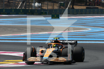 2022-07-22 - jul 22 2022 Le Castellet, France - F1 2022 France GP - free practice 1 -  Lando Norris (GBR) McLaren MCL36 - FORMULA 1 LENOVO GRAND PRIX DE FRANCE 2022 - FORMULA 1 - MOTORS