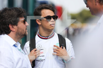 2022-07-23 - DE VRIES Nyck (ned), Reserve Driver of Mercedes AMG F1 Team testing the Williams Racing FW44, portrait during the Formula 1 Lenovo Grand Prix de France, French Grand Prix 2022, 12th round of the 2022 FIA Formula One World Championship from July 22 to 24, 2022 on the Circuit Paul Ricard, in Le Castellet, France - F1 - FRENCH GRAND PRIX 2022 - FORMULA 1 - MOTORS