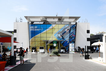2022-07-23 - illustration, hall mistral during the Formula 1 Lenovo Grand Prix de France, French Grand Prix 2022, 12th round of the 2022 FIA Formula One World Championship from July 22 to 24, 2022 on the Circuit Paul Ricard, in Le Castellet, France - F1 - FRENCH GRAND PRIX 2022 - FORMULA 1 - MOTORS