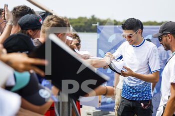 2022-07-23 - OCON Esteban (fra), Alpine F1 Team A522, portrait, Fan Forum Pilotes F1 during the Formula 1 Lenovo Grand Prix de France, French Grand Prix 2022, 12th round of the 2022 FIA Formula One World Championship from July 22 to 24, 2022 on the Circuit Paul Ricard, in Le Castellet, France - F1 - FRENCH GRAND PRIX 2022 - FORMULA 1 - MOTORS