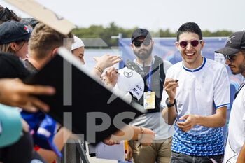 2022-07-23 - OCON Esteban (fra), Alpine F1 Team A522, portrait, Fan Forum Pilotes F1 during the Formula 1 Lenovo Grand Prix de France, French Grand Prix 2022, 12th round of the 2022 FIA Formula One World Championship from July 22 to 24, 2022 on the Circuit Paul Ricard, in Le Castellet, France - F1 - FRENCH GRAND PRIX 2022 - FORMULA 1 - MOTORS