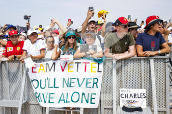2022-07-23 - Fans, Fan Forum Pilotes F1 during the Formula 1 Lenovo Grand Prix de France, French Grand Prix 2022, 12th round of the 2022 FIA Formula One World Championship from July 22 to 24, 2022 on the Circuit Paul Ricard, in Le Castellet, France - F1 - FRENCH GRAND PRIX 2022 - FORMULA 1 - MOTORS