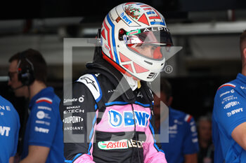 2022-07-23 - OCON Esteban (fra), Alpine F1 Team A522, portrait during the Formula 1 Lenovo Grand Prix de France, French Grand Prix 2022, 12th round of the 2022 FIA Formula One World Championship from July 22 to 24, 2022 on the Circuit Paul Ricard, in Le Castellet, France - F1 - FRENCH GRAND PRIX 2022 - FORMULA 1 - MOTORS