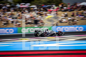 2022-07-23 - 22 TSUNODA Yuki (jap), Scuderia AlphaTauri AT03, action during the Formula 1 Lenovo Grand Prix de France, French Grand Prix 2022, 12th round of the 2022 FIA Formula One World Championship from July 22 to 24, 2022 on the Circuit Paul Ricard, in Le Castellet, France - F1 - FRENCH GRAND PRIX 2022 - FORMULA 1 - MOTORS