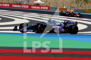 2022-07-23 - 31 OCON Esteban (fra), Alpine F1 Team A522, action during the Formula 1 Lenovo Grand Prix de France, French Grand Prix 2022, 12th round of the 2022 FIA Formula One World Championship from July 22 to 24, 2022 on the Circuit Paul Ricard, in Le Castellet, France - F1 - FRENCH GRAND PRIX 2022 - FORMULA 1 - MOTORS
