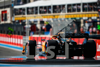 2022-07-23 - 03 RICCIARDO Daniel (aus), McLaren F1 Team MCL36, action during the Formula 1 Lenovo Grand Prix de France, French Grand Prix 2022, 12th round of the 2022 FIA Formula One World Championship from July 22 to 24, 2022 on the Circuit Paul Ricard, in Le Castellet, France - F1 - FRENCH GRAND PRIX 2022 - FORMULA 1 - MOTORS
