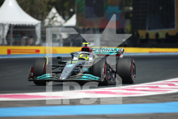 2022-07-23 - jul 22 2022 Le Castellet, France - F1 2022 France GP - free practice 3-  Lewis Hamilton (GBR) Mercedes W13 E Performance - FORMULA 1 LENOVO GRAND PRIX DE FRANCE 2022 - FORMULA 1 - MOTORS