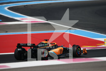 2022-07-23 - jul 23 2022 Le Castellet, France - F1 2022 France GP - qualifying,  Daniel Ricciardo (AUS) McLaren MCL36 - FORMULA 1 LENOVO GRAND PRIX DE FRANCE 2022 - FORMULA 1 - MOTORS