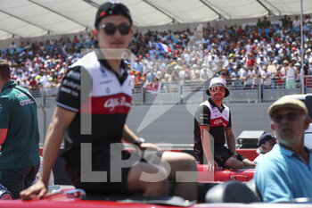 2022-07-24 - BOTTAS Valtteri (fin), Alfa Romeo F1 Team ORLEN C42, portrait drivers parade during the Formula 1 Lenovo Grand Prix de France, French Grand Prix 2022, 12th round of the 2022 FIA Formula One World Championship from July 22 to 24, 2022 on the Circuit Paul Ricard, in Le Castellet, France - F1 - FRENCH GRAND PRIX 2022 - RACE - FORMULA 1 - MOTORS